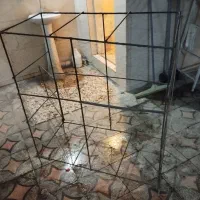 قفس  پرندگان درب دار