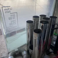 لوله استیل تهویه ۸ متر