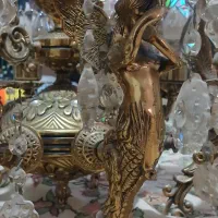 لوستر برنز|لوستر و چراغ آویز|ساوه, |دیوار