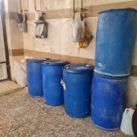 بشکه پلاستیک فشرده جنس درجه یک ۲۲۰ لیتری