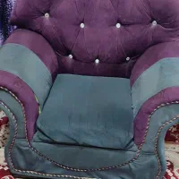 مبلمان با پرده|مبلمان خانگی و میز عسلی|خرمشهر, |دیوار