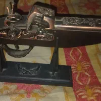 فندک طرحه اصلحه واقعی قنداقه چوبی سالمه سالم