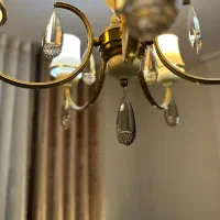 یک جفت لوستر وارداتی در حد جهیزیه|لوستر و چراغ آویز|تهران, تهرانسر شمالی|دیوار