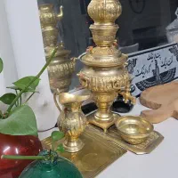 فروش سماور زغالی با ۱۵ سال قدمت