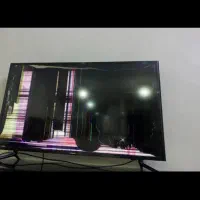 ال ای دی پنل شکسته اما صوت مشکلی ندار