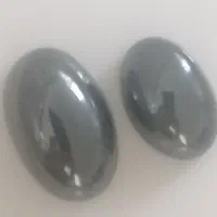 دو عدد نگین حدید صینی آف خورده