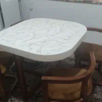 میز غذا خوری 4نفره