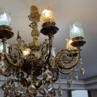 لوستر برنز اصل به شرط کارشناسی|لوستر و چراغ آویز|اصفهان, مهرآباد|دیوار