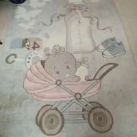 فرش کودک و پرده