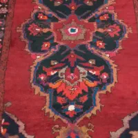 قالی دستبافت قدیمی سمت ایلام ابعاد ۱،۴۵ در ۲،۴۵|گلیم، جاجیم، گبه|بروجرد, |دیوار