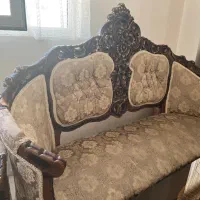 مبل نه نفره چوب گردو|مبلمان خانگی و میز عسلی|تهران, اتابک|دیوار