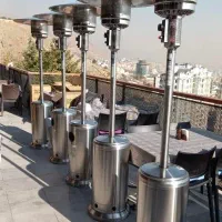 هیتر قارچی فضای باز رشت.گرمایش واقعی کافه و ویلا