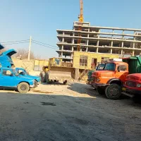 خاکبرداری خاکریزی نخاله مخروط گود برداری|خدمات پیشه و مهارت|باسمنج, |دیوار