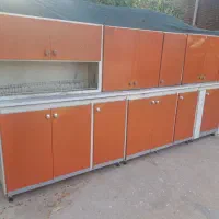 ۷ متر کابینت فلزی ورق ضخیم در حد نو