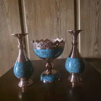 جام وگلدان مس فیروزه