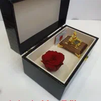 جعبه موزیکال لاکچری بارز جاویدان طلائی کوکی|صنایع دستی و سایر لوازم تزئینی|تهران, فلسطین (میدان انقلاب)|دیوار