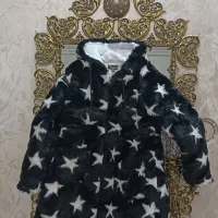 کاپشن خزی دخترانه درحدنو