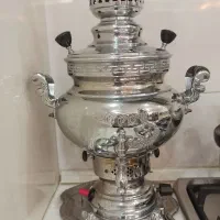 سماور گازی همراه سینی