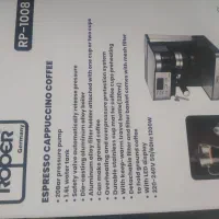 اسپرسو ساز آلمانی نیمه صنعتیRoperراپر|سماور، چایساز، قهوهساز|ایلام, |دیوار