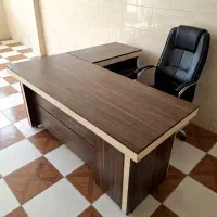 میز مدیریتی ال دوتیکه / جنس MDF