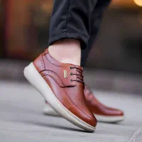 کفش تمام چرم مردانه مدل سهند