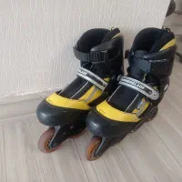 اسکیت حرفه ایی Runnerblade مشکی زرد کیفیت بالا