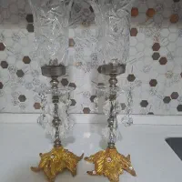 یک جفت شمدان کریستال