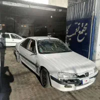 پژو پارس مدل 400 تصادفی