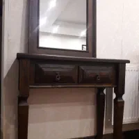 آینه کنسول چوبی