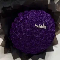دسته گل روبانی و باکسی