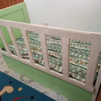 تخت کودک از نوزادی تا۸ سالگی سفارشی ساخت وبا کیفیت|تخت و سرویس خواب|آستانه اشرفیه, |دیوار