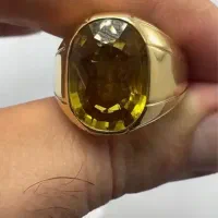 زیباترین و خاص ترین انگشتر یاقوت زرد