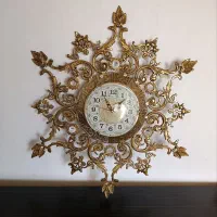 ساعت دیواری برنجی