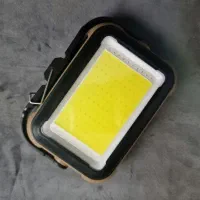 چراغ قوه پروژکتور شارژی خورشیدی پاوربانک دار جیبی|کوهنوردی و کمپینگ|تهران, لاله زار|دیوار