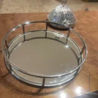 سینی استیل و شکلات خوری