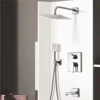 شیرآلات توکار البرزروز علم دوش توکار