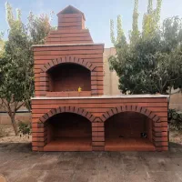 باربیکیو آتشدان شومینه هم گازی هم ذغالی|بخاری، هیتر، شومینه|تبریز, |دیوار