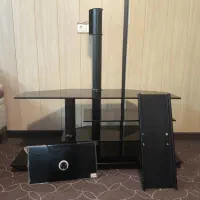 میز تلویزیون شیشه ای
