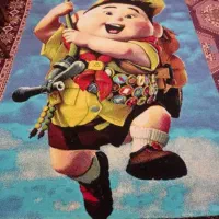 فرش اتاق کودک و شب خواب دیواری