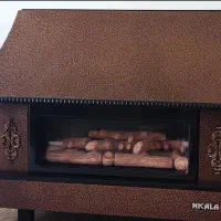 بخاری طرح شومینه نیکالا ۲۸هزار در حد نو