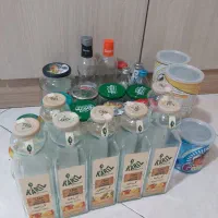 شیشه و قوطی تمیز
