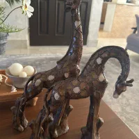مجسمه کاملا سالم زرافه