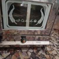 تنور گازی تمام استیل در حد نو