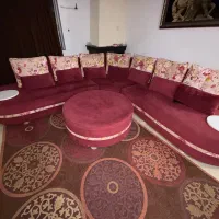 مبلمان راحتی ال ۷نفره به همراه میز وسط