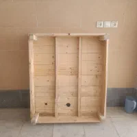 شلف مناسب برای نسب در دیوار و چهار پایه چوبی|کتابخانه، شلف، قفسههای دیواری|بوشهر, |دیوار