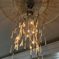 لوستر فلزی مدرن|لوستر و چراغ آویز|تهران, تهرانسر مرکزی|دیوار