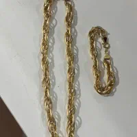 نیم ست بدل کپی طلا