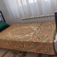 تخت‌خواب فلزی یک‌نفره همراه تشک رویال سوپر ممتاز|تخت و سرویس خواب|تهران, جنت‌آباد شمالی|دیوار
