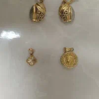 گوشواره و پلاک نو