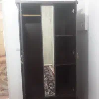 کمد چوبی دودر وسط آینه|جاکفشی، کمد، دراور|ابهر, |دیوار